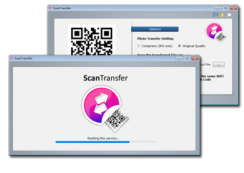 Screenshot of ScanTransfer