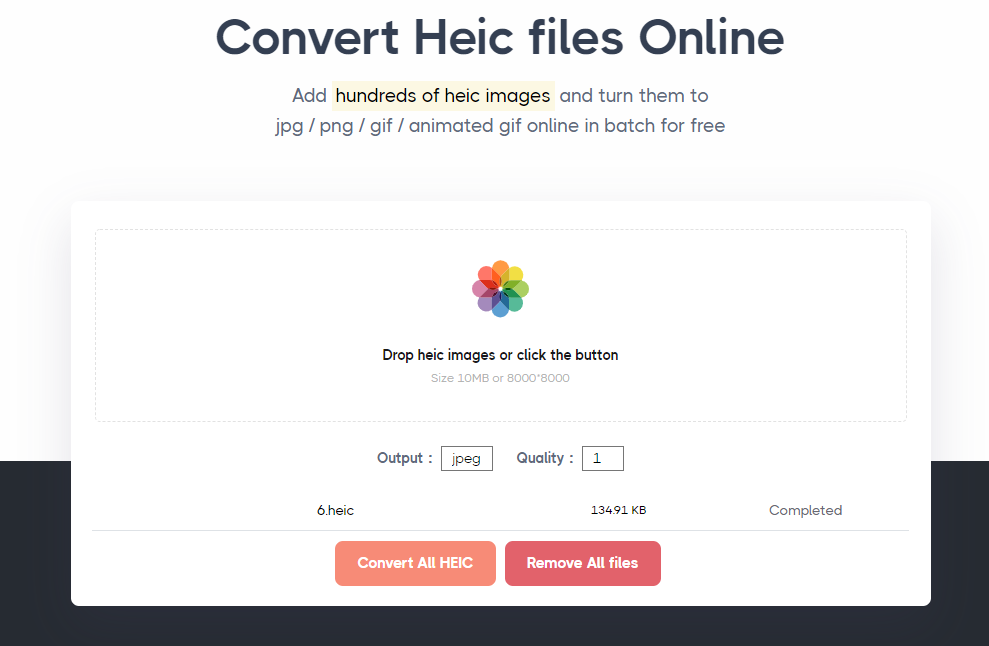 Convert HEIC Files